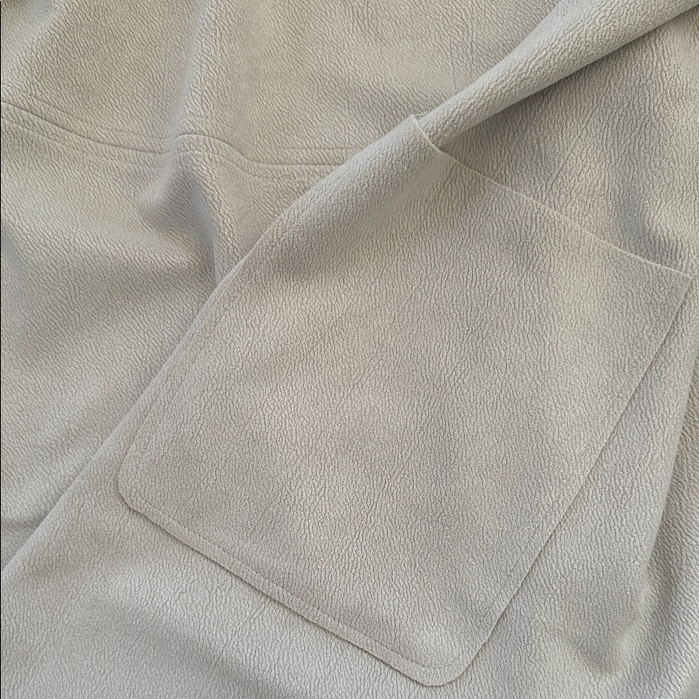 Cream Open Front Cardigan - Picture 7 of 9